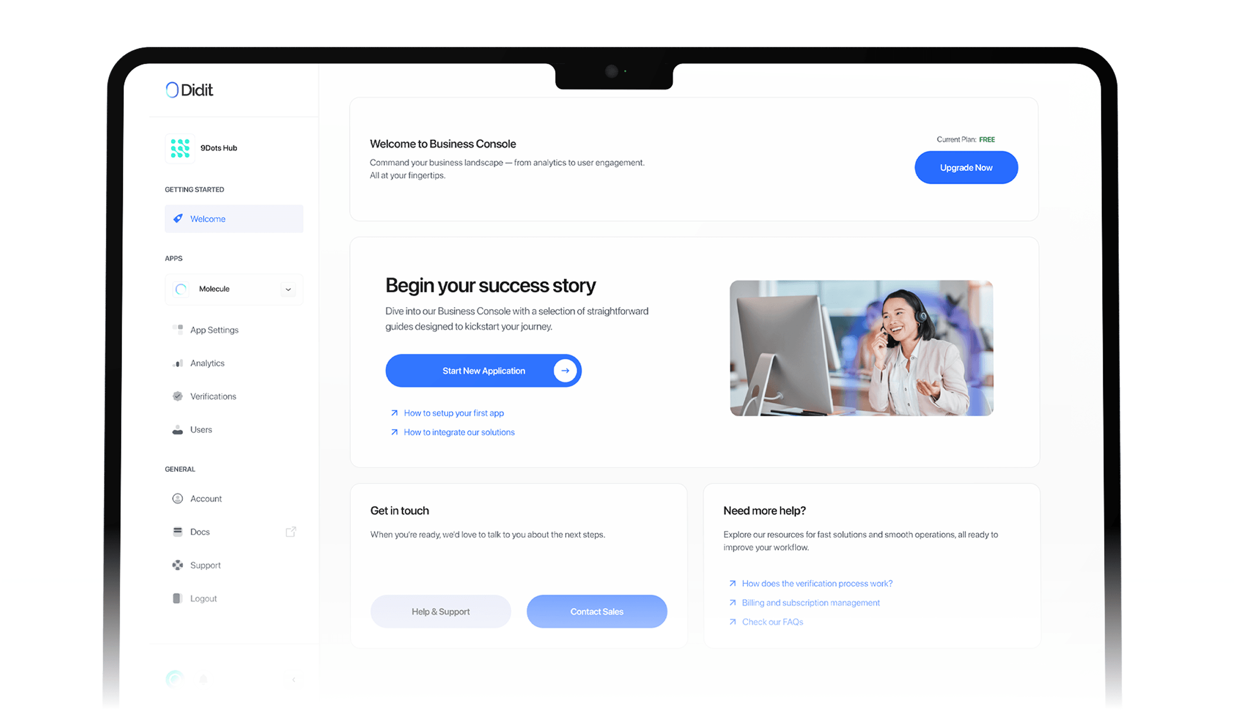 Didit dashboard