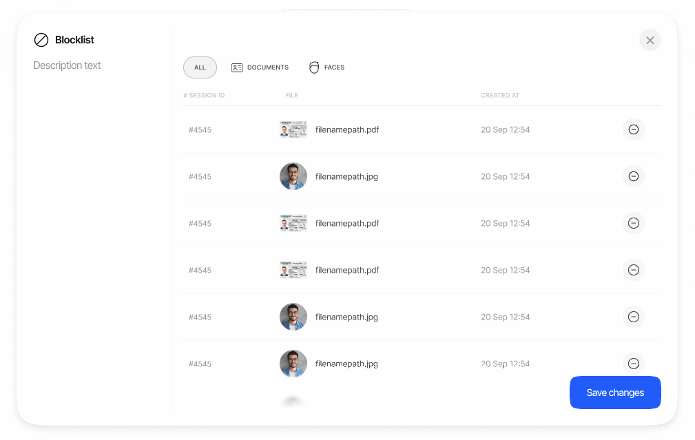 Face Search Process