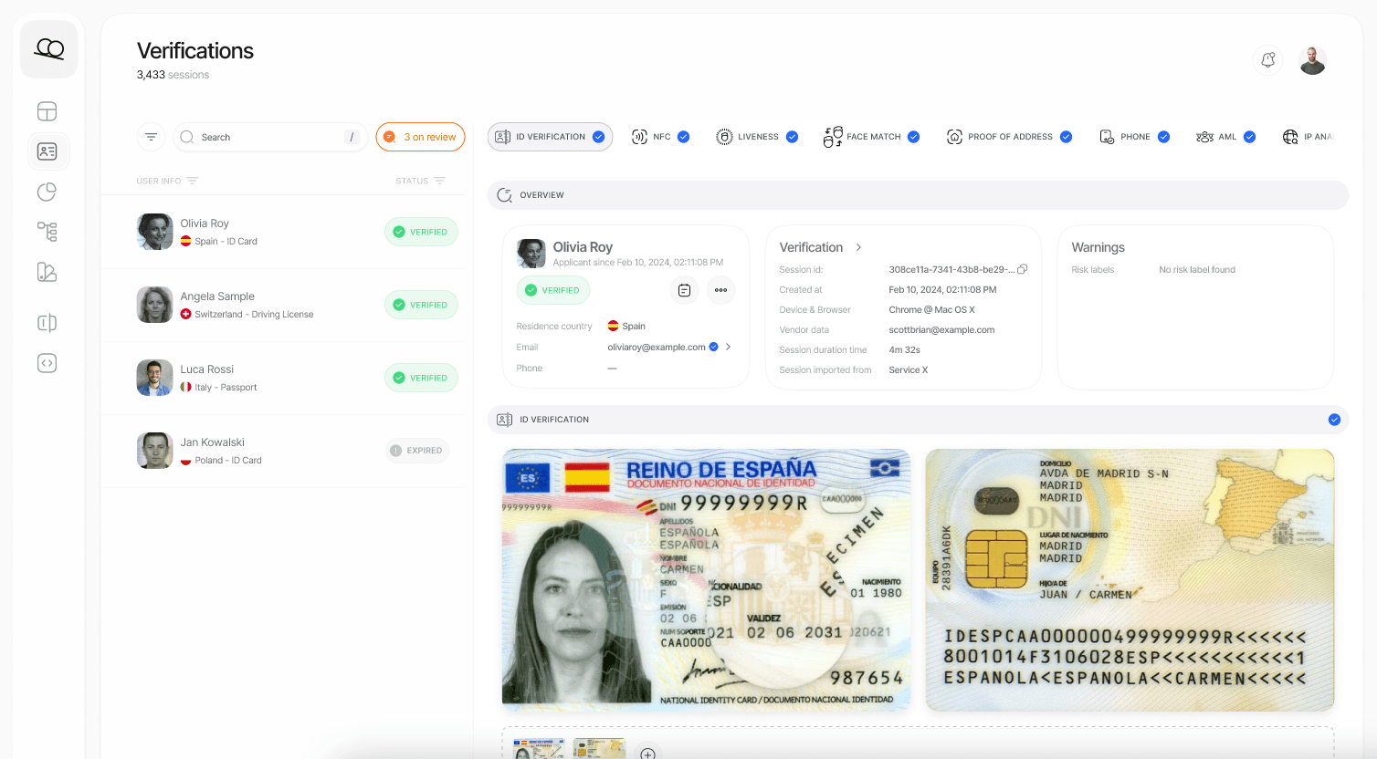 Reusable KYC Process